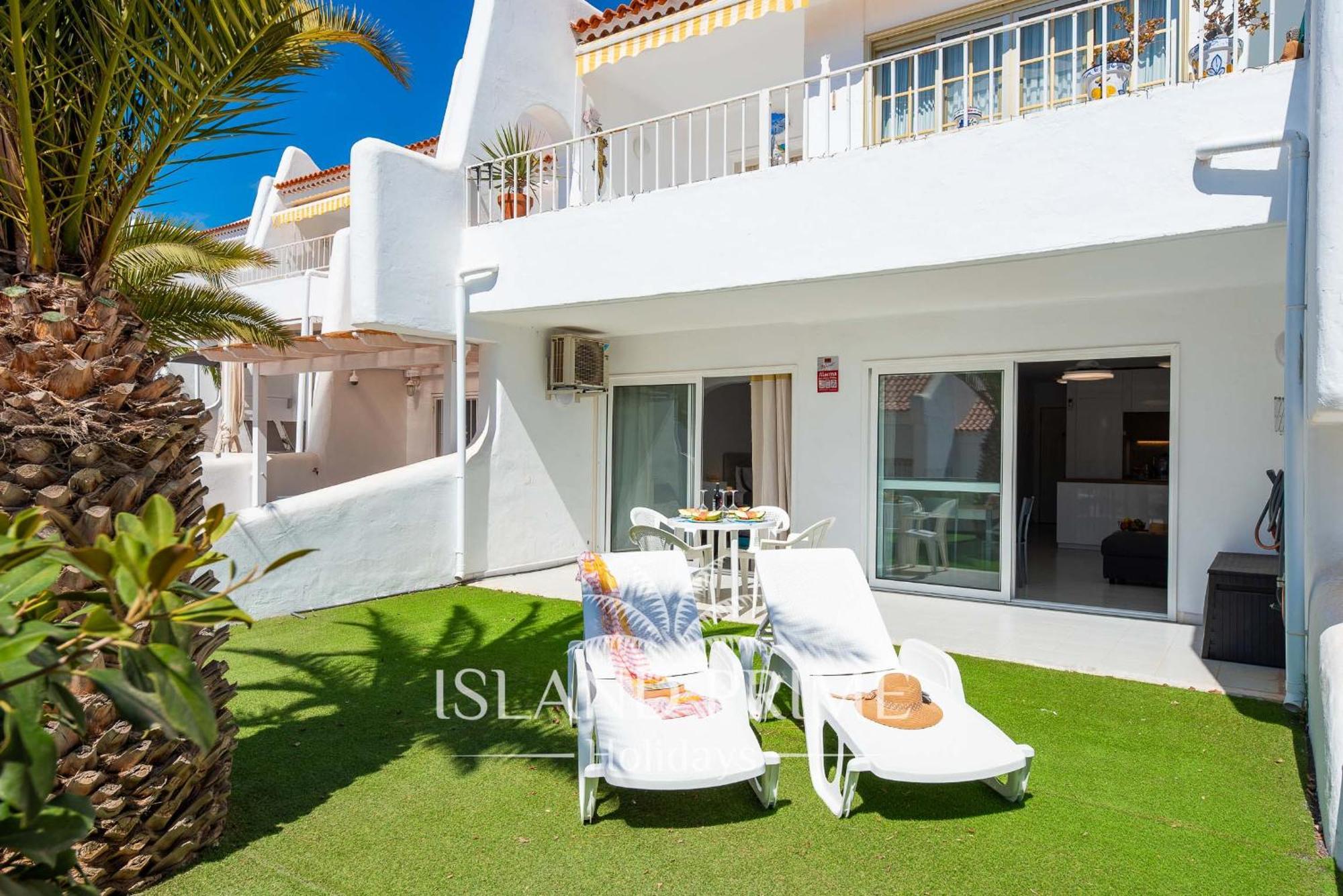 Seaviews Garden Holiday With Palms In Sand Club Sc171 Сан Мигел де Абона Екстериор снимка