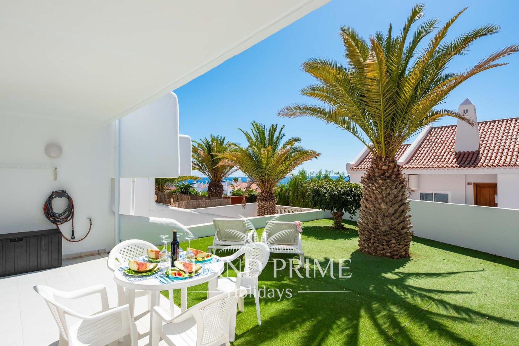 Seaviews Garden Holiday With Palms In Sand Club Sc171 Сан Мигел де Абона Екстериор снимка