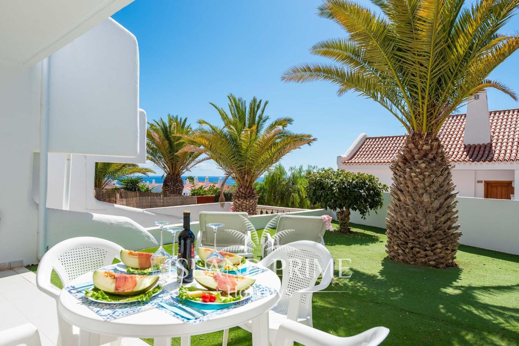 Seaviews Garden Holiday With Palms In Sand Club Sc171 Сан Мигел де Абона Екстериор снимка