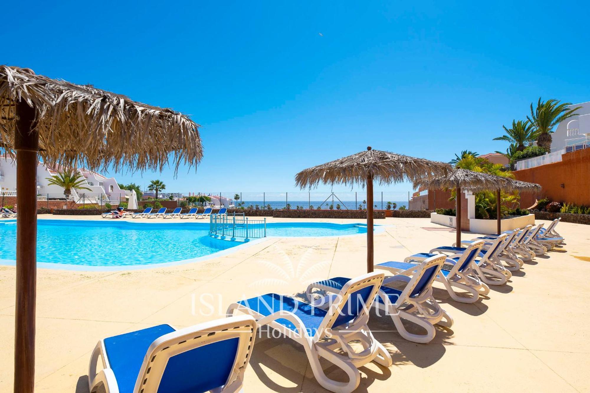 Seaviews Garden Holiday With Palms In Sand Club Sc171 Сан Мигел де Абона Екстериор снимка